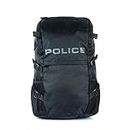 Police Large Size Walt Laptop Backpack Business Office College Travel Bags For Men Fits Upto 15 Inch Laptop Notebook - Black