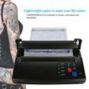Máquina impresora copiadora de transferencia de tatuajes fabricante de plantillas térmicas para tatuajes papel A4 y A5