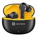 realme TechLife Buds T100 Bluetooth Truly Wireless in Ear Earbuds with mic, AI ENC for Calls, Google Fast Pair, 28 Hours Total Playback with Fast Charging and Low Latency Gaming Mode (Black)