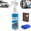 Donubiiu Ouhoe Iron Powder Remover, Car Rust Removal Spray, Ouhoe Rust Remover, Multifunctional Rust Removal Spray Metal Surface Chrome Paint Car Cleaning, Iron Powder Remover for Car (1Pcs)