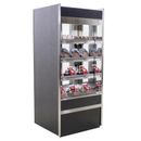 Structural Concepts B3632H 36.5" Oasis Self Service Hot Food Display - Open Front, 208-240v/1ph, Black