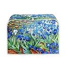 AFPANQZ Van Gogh Irises Toaster Covers 2 Slice Toaster Dust Covers Protection Bread Maker Oven Dustproof Covers Kitchen Accessories Small Appliance Covers