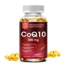 120Kapseln Coq10 300mg Unterstützung Blutdruck & Vaskuläre Gesundheit Supplement
