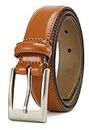 CHAOREN Boys Dress Belt - Leather Belt for Kids 1 1/8" Formal - Perfect Companion to Boys Dress Shoes