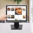 Monitor touch screen LCD 15" USB VGA POS supporto per chiosco al dettaglio bar ristorante