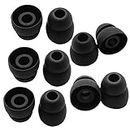 Alitutumao 8pcs Replacement Earbuds Silicone Eartips for Wireless Powerbeats 3 Powerbeats3 Beats by dr dre Earphones (Double Flange)
