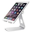 BROLAVIYA Desktop Aluminium Stand Holder for All Smart Phones, Tab, E-Reader, Other Tablets for 4-13 inch Screen Display