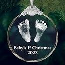 Babys First Christmas Ornament 2023, Baby 1st Christmas Ornament 2023 - Baby Girl, Baby Boy First Christmas Ornament - My First Christmas Baby Ornament, Pregnancy, Newborn - Babys First Christmas Tree