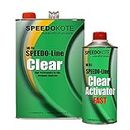 Clear Coat 2K Acrylic Urethane, SMR-1150/1101-Q 4:1 Gallon Clearcoat Fast Kit