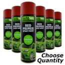 Red Primer Spray Paint Red Automotive Primer for Metal & Plastic Choose QTY