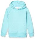 Amazon Essentials Sweatshirt à Capuche à Enfiler Fille, Bleu des Mers du Sud, 4 Ans