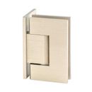 M&F Home solution Wall To Glass Offset Back Plate Hinge | 4 H x 2.25 W in | Wayfair OSH200BN
