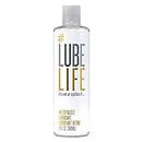 Lube Life Water-Based Personal Lubricant, Lube for Men, Women and Couples, Non-Staining, 8 Fl Oz (240 mL)