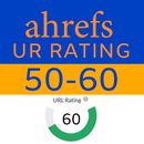 Ahrefs UR Rating - Verbesserung auf URL 50-60 - SEO - starke Backlinks kaufen