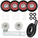 4392067 Dryer Repair Kit and W10837240 Dryer Idler Pulley Fit for Whirlpool Maytag Admiral Kenmore Dryer - Bravos Dryer parts and Duet Dryer Parts Compared to # 4392067VP 80047 587637 by Funmit
