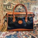 Dooney & Bourke Bags | Leather Dooney&Burke Shoulder Bag | Dooney&Burke | Color: Blue/Brown | Size: Os