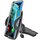 woleyi Phone Holder for Car CD Slot, Universal CD Slot Phone Mount for iPhone 11 Pro Max/11/XS Max/XS/XR/X/8 Plus/8/7 Plus/7/6S/SE, Samsung, Huawei, Nokia, LG, HTC and Other 3.5-6.8" Cell Phone