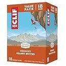 Clif Bar - Energy Bars - Crunchy Peanut Butter - (2.4 Ounce Protein Bars, 18 Count) Packaging May Vary (160679)