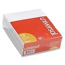 Universel Scratch Pads, Unruled, 7,6 cm X 5, Blanc, 100 feuilles, 12/Lot (35613)