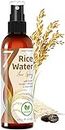 NEW Fermented Rice Water for Hair Growth - Infused with Rosemary, Biotin, Caffeine, Keratin Vegan Non-Greasy Spray Naturally Thicker, Longer, Softer Men & Women (4 fl oz)