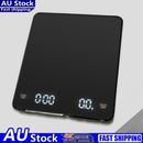 Smart Digital Scale Portable Timer Weighing Scale Gadgets (3000g/0.1g Black)