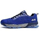 QAUPPE Mens Air Running Shoes Athletic Trail Tennis Sneaker (Blue US 10.5 D(M)…