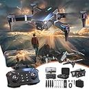 Drone with Camera 1080P HD, Upgrade Altitude Hold Aerial Photography Drones for Kids Adults, RC Quadcopter with Headless Mode, Lightweight and Foldable Drone with 1080P FPV Camera Prime Of Day Deals