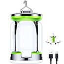 Blukar Camping Lantern Rechargeable, Camping Lights Lamp - 7 Light Modes 60 LED Ultra Bright LED Tent Light 10+ Hrs Battery Life for Camping, Emergency, Fishing, Hiking etc.
