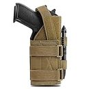 ACEXIER Universal Tactical Molle Pistola Fondina Pistola Fondina Pistola Regolabile per 9mm Glock 1911 G17 18 19 26 34, Ruger LCP, Beretta