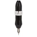 (Silver) Tattoo Machine Pen Kit En Alliage D'aluminium LCD Sans Fil Dual Mode