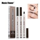 2 Colors Chestbut/brown Makeup Fine Sketch Liquid Eyebrow Pen Waterproof Durable