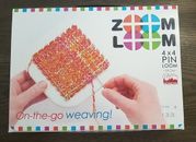 Zoom Loom 4 X 4  Pin Loom From Schacht On the Go Weaving Open Box Made in USA