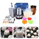 Candle Making Kit Electric Wax Melter Soy Wax Pitcher Thermometer Candle Mould