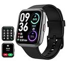 Smart Watch for Men Women (Answer/Make Call), Alexa Built-in, 1.8" Touch Screen Fitness Watch with SpO2 Heart Rate Sleep Monitor, 100 Sport, IP68 Waterproof Step Counter Smart Watch for iPhone Android
