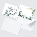 Clickedin - Greeting Cards, Thank You 48 Pieces Blank Cards with Designed Envelopes Perfect for Birthday and Wedding