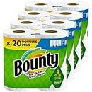 Bounty Select-A-Size Paper Towels, 8 Double Plus Rolls = 20 Regular Rolls, White