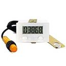 DIGITEN LCD Digital 0-99999 Counter 5 Digit Plus UP Gauge + Proximity Switch Sensor with Magnetic