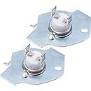 3977393 Dryer Thermal Cut-off Kit replacement part by Blue Stars - Exact Fit for Whirlpool Kenmore Maytag Dryers - Replaces AP3094244 3399848 AH334299 279816VP - PACK OF 2