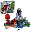 LEGO 21172 Minecraft The Ruined Portal Building Toy with Steve and Wither Skeleton Figures, Gift Idea for 8 Plus Year Old Kids, Boys & Girls
