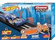 Carrera GO Challenge 20068000UK Hot Wheels - GO 1 Player Single Lane Slot Racing Track With UK Plug, For Children From 6 Years And Adults,1:43 Scale, 6 Metres, With Hot Wheels Night Shifter