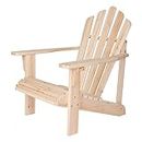 Shine Company Inc. 4611N Westport Adirondack Chair, Natural