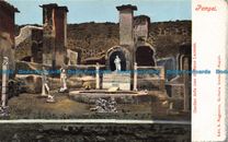 R075565 Giardino della casa di Marco Lucrezio. Pompei. E. Ragozino. Galleria Umb