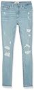 Levi's Girls' 720 High Rise Super Skinny Fit Jeans, Blue, 10