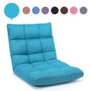 Padded Gaming Sofa Chair Adjustable Floor Chair Home Chaise Lounge