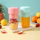 Mini exprimidores eléctricos portátiles taza de frutas automático exprimidor fresco taza mezcladora