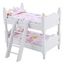 Provide a Cozy Space for Your Dolls with Our Quality Doll Bunk Bed (Pink)