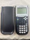 Texas Instruments TI-84 Plus Standard Edition Graphing Calculator & Cover TESTED
