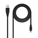 Nanocable Cable de USB 2.0 a Mini B Doble Macho para Ordenadores 10.01.0401 #1