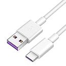 Veera Tech USB C Type Charging Cable Compatible for Samsung/Huawei/Xiaomi/MacBook/MateBook Type C Data Cable
