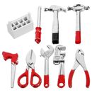1:12 Miniature Dollhouse Tool Set with Box & Tools for DIY Crafts-